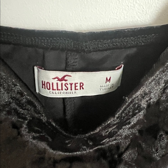 Hollister Black Velvet Dress - Picture 2 of 3